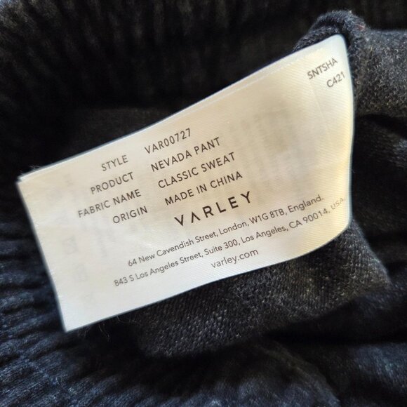 Varley Womens XS High Rise Shorts Gray Nevada Pant Drawstring Pockets Athletic - Picture 7 of 12